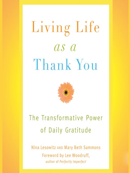 Title details for Living Life as a Thank You by Nina Lesowitz - Available